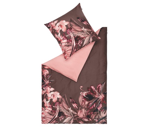 Tchibo - Schöner WOHNEN-Kollektion Bettwäsche »Amalia« - rot