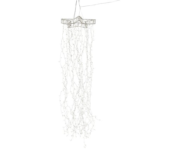 Tchibo - LED-Stern mit Lichterbündel - silber