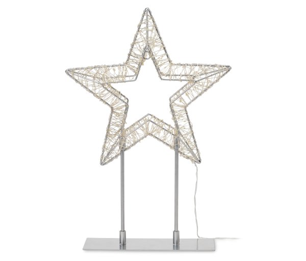 Tchibo - 3-in-1-LED-Stern - silber