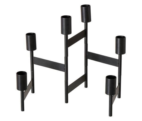 Tchibo - Kerzenleuchter »Kalika« - schwarz