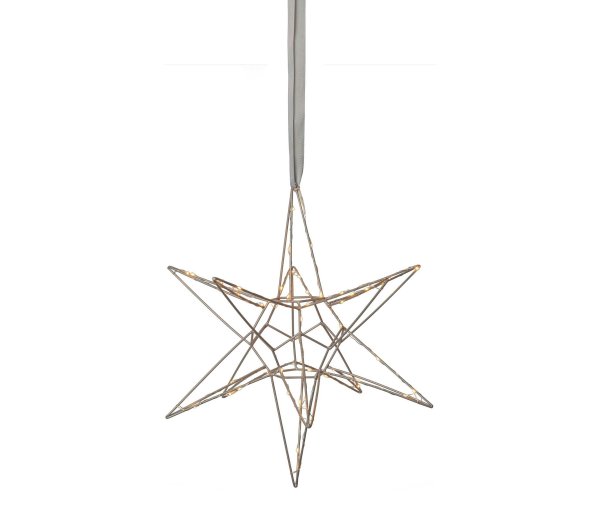 Tchibo - LED-Stern »Lizzy« - silber