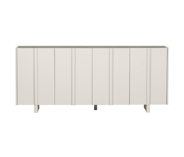 Tchibo - Woood Sideboard »Basu« kiefer dust - 200x46x85cm - weiß - Holz