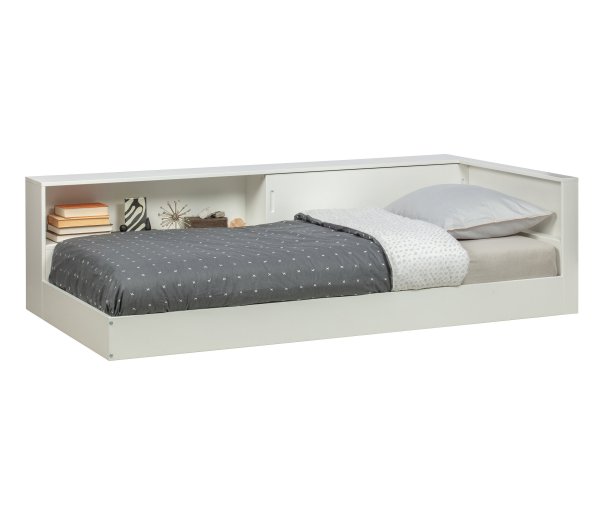 Tchibo - Woood Bett »Connect« - 1x9x34cm - weiß - Holz