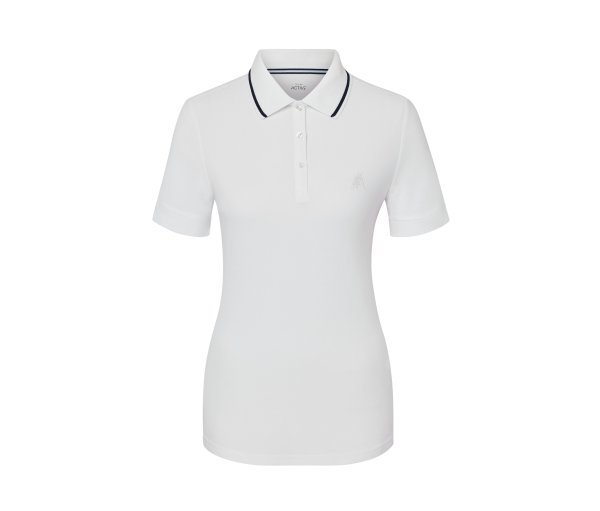 Tchibo - Funktionspoloshirt - Damen - Gr. S - weiß