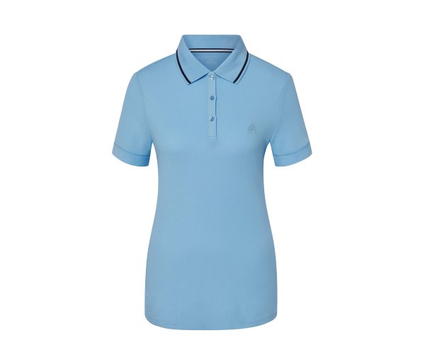 Tchibo - Funktionspoloshirt - Damen - Gr. L - hellblau
