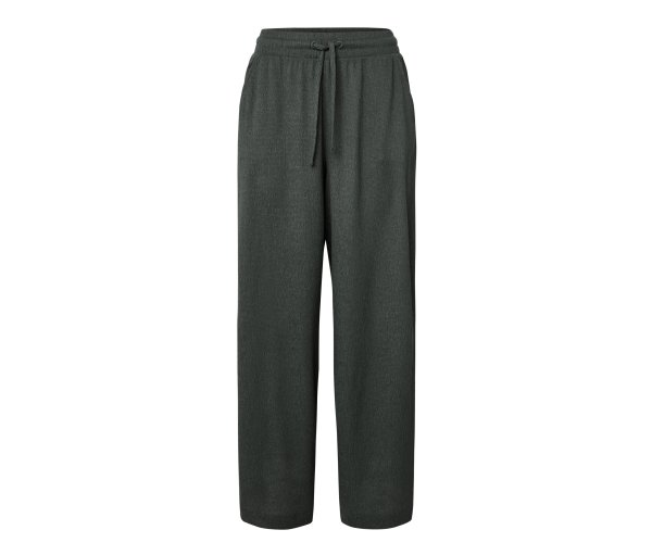 Tchibo - Schlupfhose in Crinkle-Optik - Damen - Gr. 44 - dunkelgrün