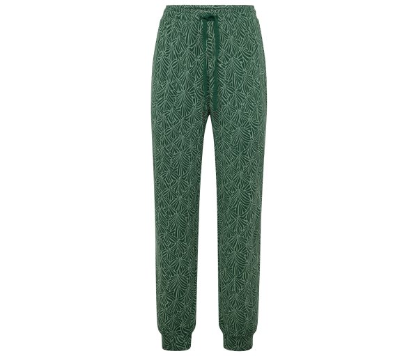 Tchibo - Pyjamahose - Damen - Gr. XXL - dunkelgrün