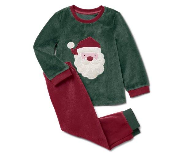Tchibo - Kinder-Nicki-Pyjama - Gr. 134/140 - grün