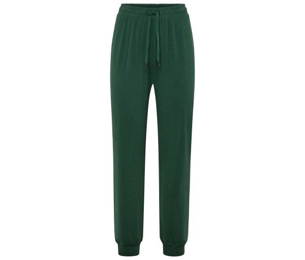 Tchibo - Pyjamahose - Damen - Gr. XL - dunkelgrün