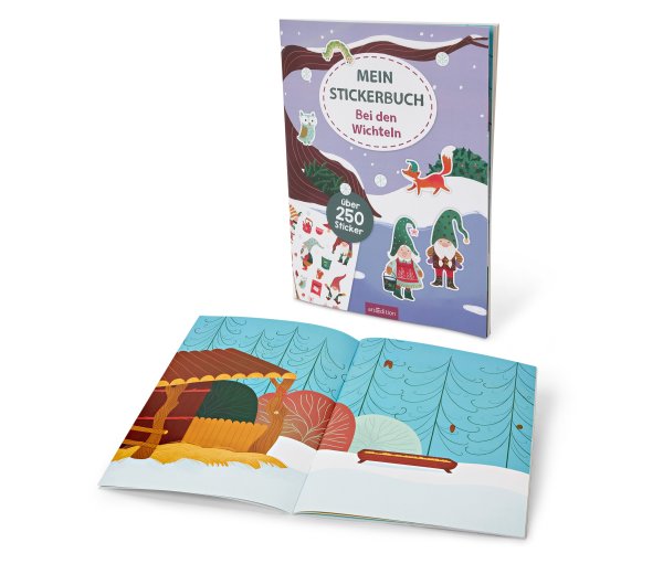Tchibo - Mein Stickerbuch – Bei den Wichteln