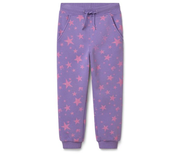Tchibo - Kinder-Jogginghose »Barbie« - Mädchen - Gr. 98/104 - lila/print