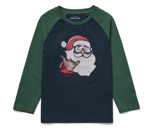 Tchibo - Kinder Raglan-Shirt - Jungen - Gr. 86/92 - dunkelblau