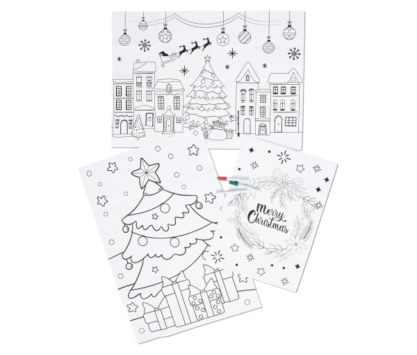 Tchibo - Weihnachts-Fenstermalerei - weiß