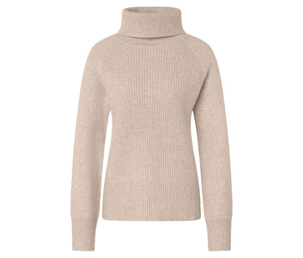 Tchibo - Rollkragenpullover - Damen - Gr. M - weiß