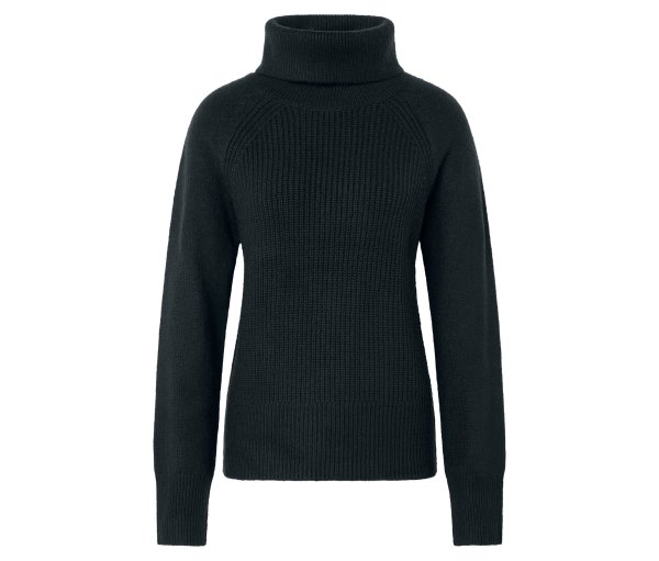 Tchibo - Rollkragenpullover - Damen - Gr. S - dunkelblau