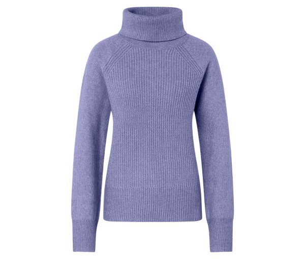 Tchibo - Rollkragenpullover - Damen - Gr. S - lila