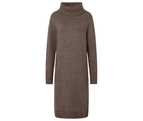 Tchibo - Strickkleid - Damen - Gr. L - taupe
