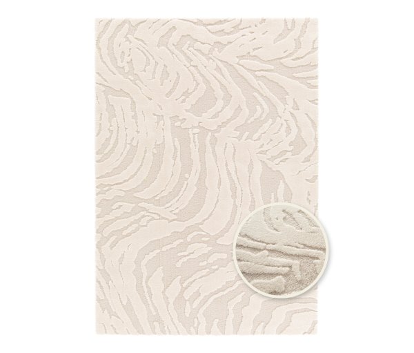 Tchibo - Teppich »Cosmo «Waves - creme