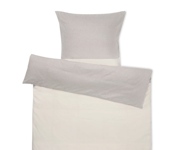 Tchibo - Flanell-Bettwäsche - grau