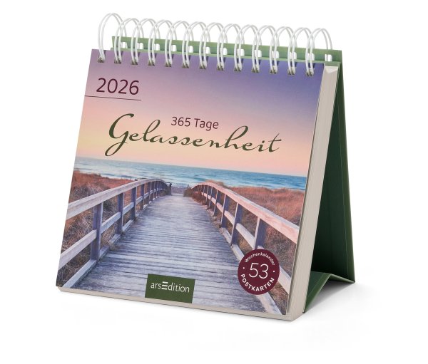 Tchibo - Aufstellkalender 2026 – 365 Tage Gelassenheit