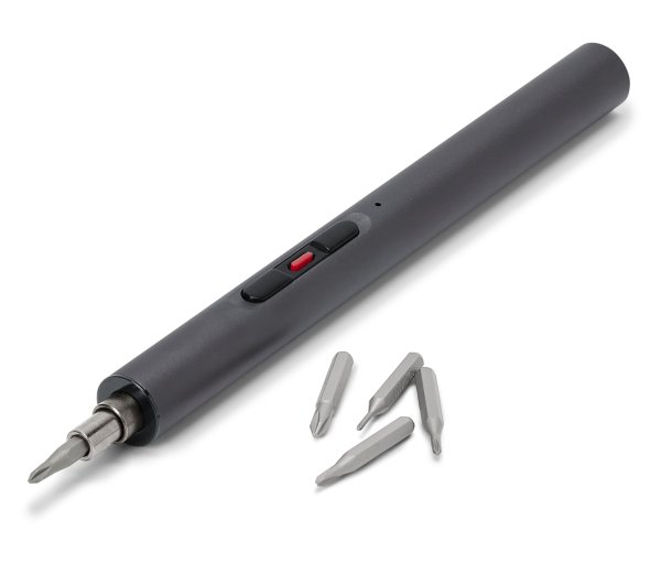 Tchibo - Mini-Akku-Schraubendreher-Set - grau