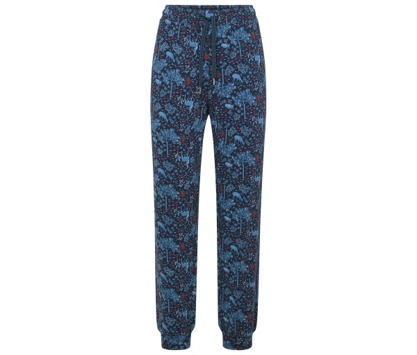 Tchibo - Pyjamahose - Damen - Gr. L - dunkelblau