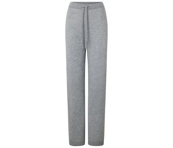 Tchibo - Loungewearhose mit Cashmere - Damen - Gr. S - grau