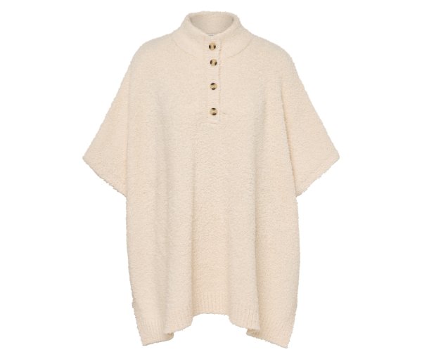 Tchibo - Kuschel-Poncho - creme