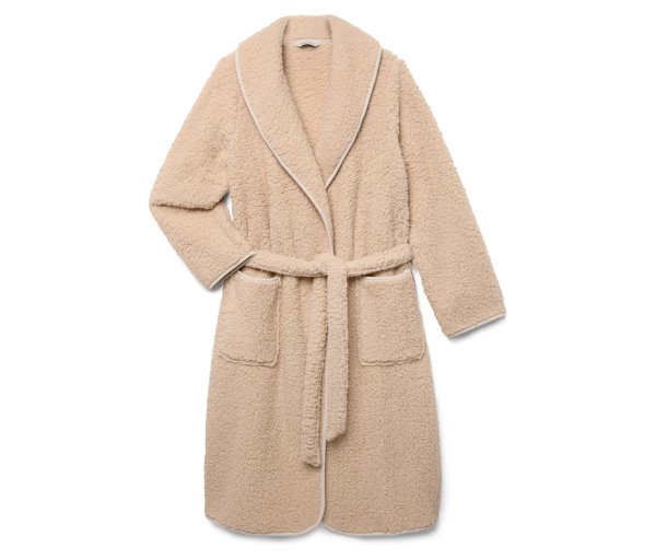 Tchibo - Kuschelmantel - Damen - Gr. M - creme