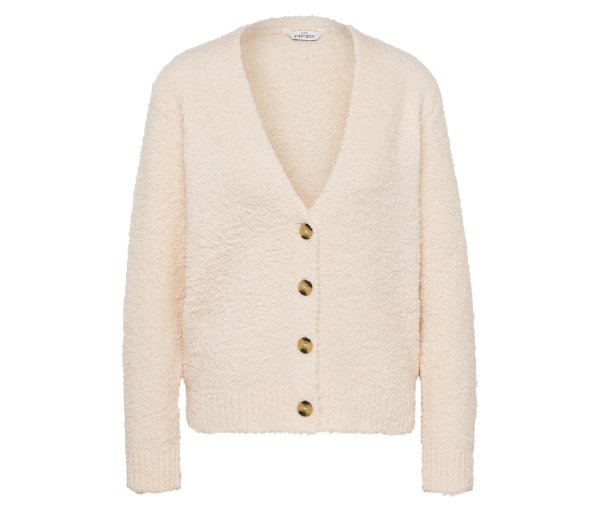 Tchibo - Kuschel-Cardigan - Damen - Gr. M - creme
