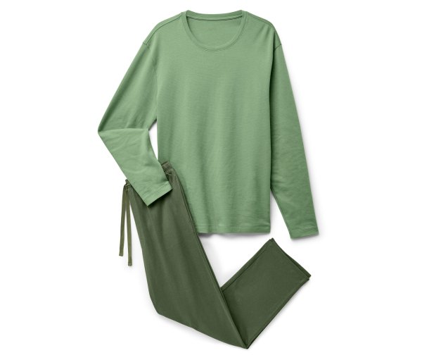 Tchibo - Pyjama - Herren - Gr. L - hellgrün