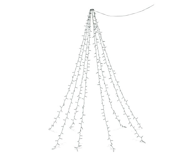 Tchibo - LED-Baummantel - dunkelgrün