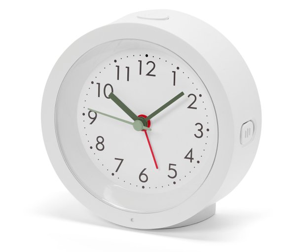 Tchibo - Wecker mit Hintergrundbeleuchtung - weiß