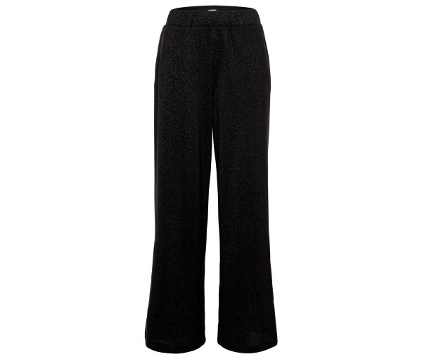 Tchibo - Glitzernde Palazzohose - Damen - Gr. L - silber