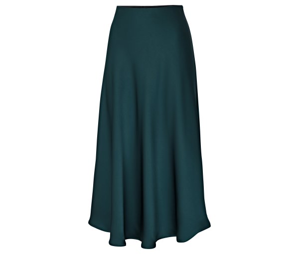 Tchibo - Satinrock - Damen - Gr. 36 - petrol