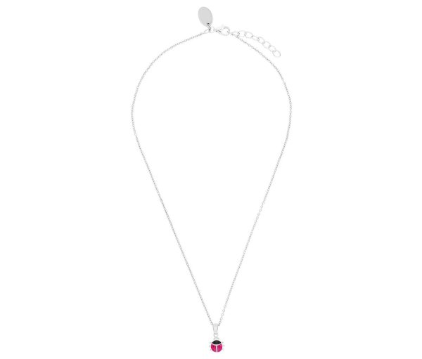 Tchibo - 925 Silber Kinder-Halsschmuck »Marienkäfer« - silber