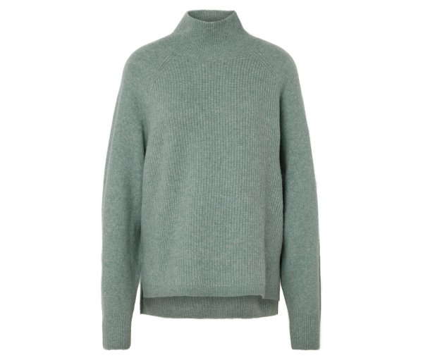 Tchibo - Soufflé-Yarn-Grobstrickpullover - Damen - Gr. XXL - grün