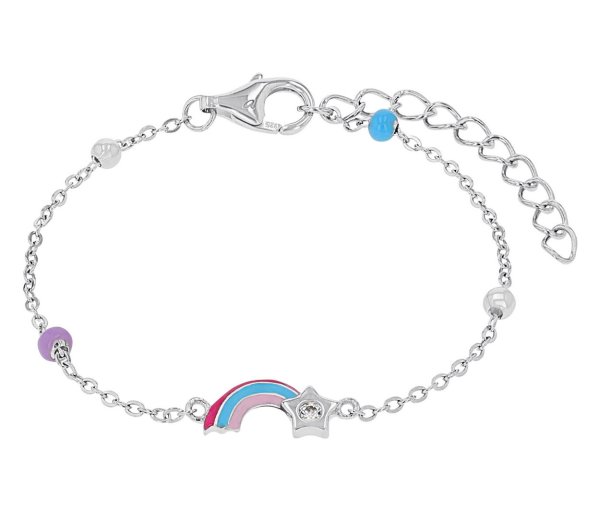 Tchibo - 925 Silber Kinder-Armschmuck »Sternschnuppe« - silber