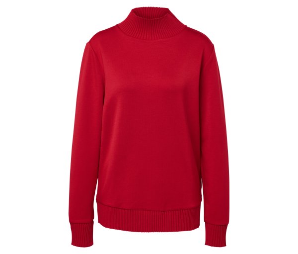 Tchibo - Sweatshirt aus Modal-Mix - Damen - Gr. L - rot