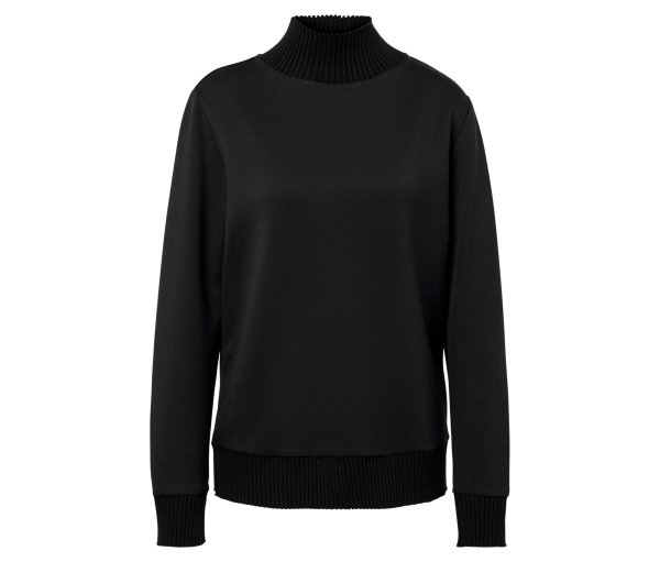 Tchibo - Sweatshirt aus Modal-Mix - Damen - Gr. M - schwarz