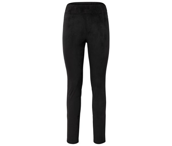 Tchibo - Leggings in Veloursoptik - Damen - Gr. L - schwarz