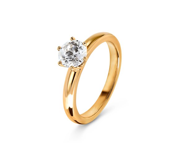 Tchibo - 1-Karat-Diamantring - Gr. 17