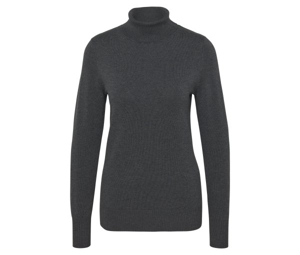 Tchibo - Feinstrick-Rollkragenpullover - Damen - Gr. XL - rot