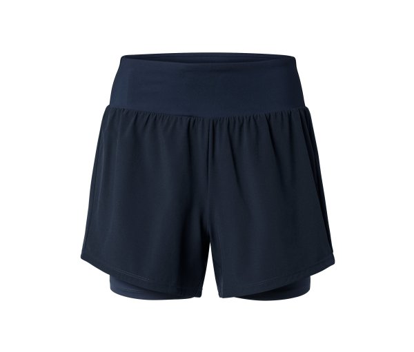 Tchibo - 2-in-1-Laufshorts - Damen - Gr. 38 - dunkelblau