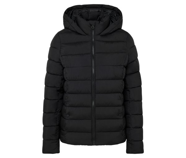 Tchibo - Steppjacke mit Kapuze - Damen - Gr. 46 - schwarz