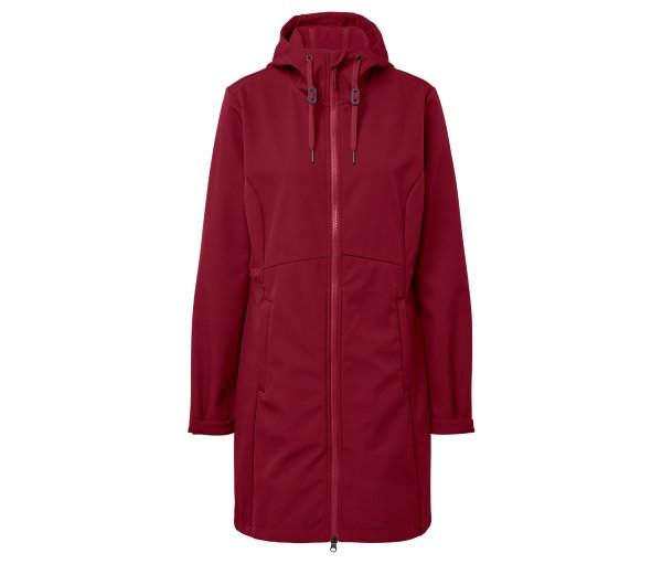Tchibo - Softshellmantel - Damen - Gr. 48 - dunkelrot