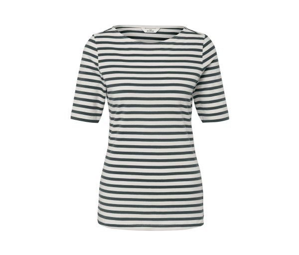 Tchibo - Halbarmshirt - Damen - Gr. XXL - weiß/gestreift