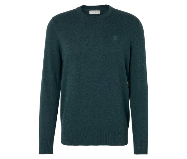 Tchibo - Pullover mit Rundhalsausschnitt - Herren - Gr. XL - grün