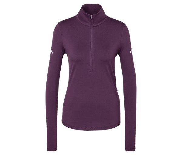 Tchibo - Thermo-Funktionsshirt - Damen - Gr. XS - pflaume