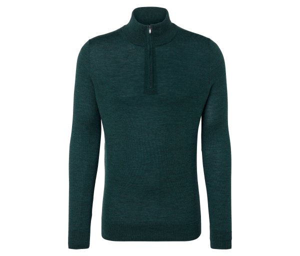 Tchibo - Merino-Pullover - Herren - Gr. S - grün
